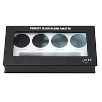 Palette à paupières vide en carton écologique imperméable haut de gamme, étui magnétique, emballage cosmétique pour fards à paupières, PVC