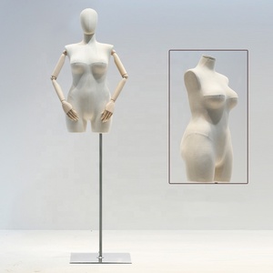 Maniquíes de Mujer de Talla Grande en Stock, Maniquí Femenino de Medio Cuerpo para Exhibición en Escaparates de Tiendas de Ropa - Product Image 5