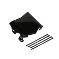 Plaque de numéro avant en plastique PP pour motocross ShieldX, pièces de modification brillantes pour moto, compatible avec Surron Light Bee X LBX
