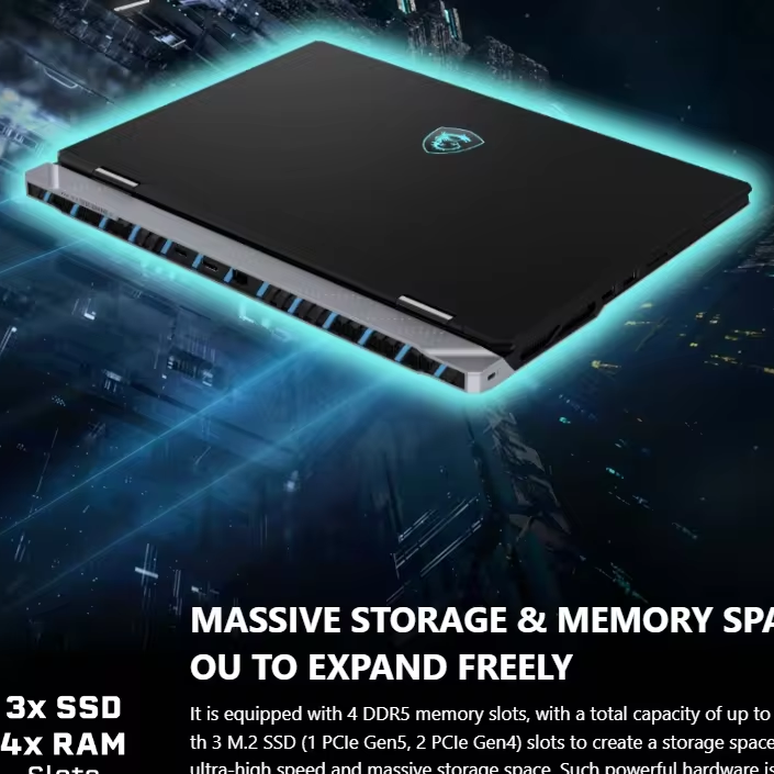 MSI 18 Ultra A14V -021CN-022CN GAMING LAPTOP i9-14900HX/DDR5 32GB 