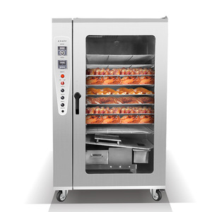 Ahumadero eléctrico de acero inoxidable, atún ahumado, negocios, pescado ahumado, ahumadores, hornos, casa de humo, <span class=keywords><strong>horno</strong></span>, máquina ahumada - Product Image 1