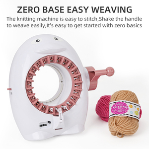 JP 22 Needles Diy Hand Circular Plastics Wool Knitting Weaver Loom Small Manual Sweater <strong>Crochet</strong> Knitting <strong>Machines</strong> - Product Image 4