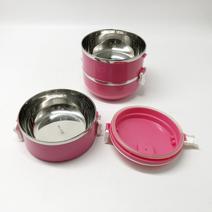 Trung Quốc Nhà sản xuất của thép không gỉ nhiều lớp leakproof Bento hộp leakproof lưu trữ ăn trưa với nắp nhựa cho phục vụ ăn uống - Product Image 2