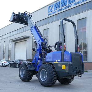 Sıcak Ürün H180 Teleskopik Tekerlekli Yükleyici Ön Uç İnşaat Makineleri Tekerlekli Yükleyici Meyve Bahçesi Hidrolik Tekerlek Tahrikli Yükleyici - Product Image 4