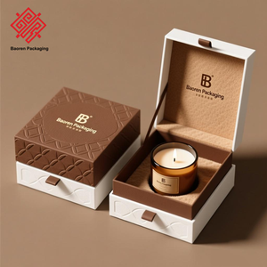 Baoren เทียนทีไลท์สีน้ำตาลมีกลิ่นหอมแนวฮาโลวีนกล่องตกแต่งซูเปอร์มาร์เก็ตที่เป็นมิตรกับสิ่งแวดล้อม - Product Image 5