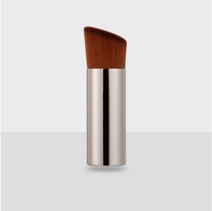 Set de Brochas Kabuki Mini Inclinadas para Base, Brocha Plana Oblicua Portátil para Maquillaje Líquido y Contorno, Marca Privada - Product Image 4