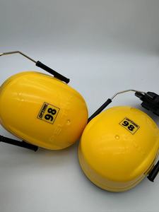 H9P3E個人用保護イヤーマフ安全ヘルメット取り付けイヤーマフノイズリダクションイヤリング保護 - Product Image 2