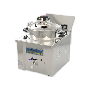Offerta Speciale: Secchielli per Pollo Fritto con Coperchio, Friggitrice Efficiente con Capacità di 22L, Friggitrici Commerciali Usate in <span class=keywords><strong>Vendita</strong></span> - Product Image 1