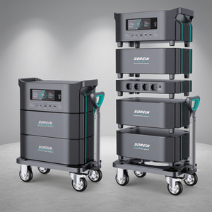 เครื่องกำเนิดไฟฟ้าพลังงานแสงอาทิตย์แบบพกพา 3Kw 2Kw 3000W ระบบ Smart BMS แบตเตอรี่ลิเธียมสำรองไฟฟ้า รุ่น H1003 3Kw 2Kw 3000W แบบพกพา H1003 - Product Image 1