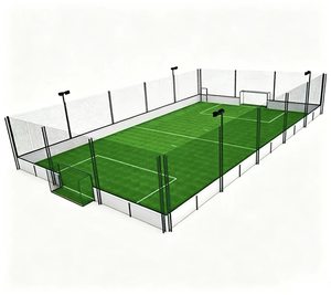 Terrain <span class=keywords><strong>de</strong></span> football personnalisé multifonctionnel pour 5 joueurs - Cage <span class=keywords><strong>de</strong></span> football extérieure - Product Image 3