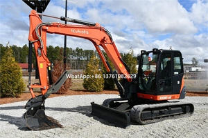 Excavadora Mini Kubota KX080-4S2 Usada de 6.6 Toneladas en Buen Estado, Excavadora Hidráulica de Segunda Mano - Product Image 3