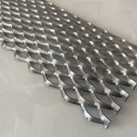 Grillage métallique en promotion avec taille personnalisée et finition anodisée pour treillis métallique expansé en aluminium