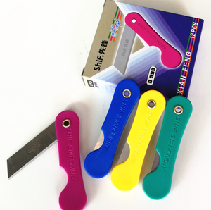 Pisau pensil peruncing 12 buah/kotak pemotong kotak kecil - Product Image 5