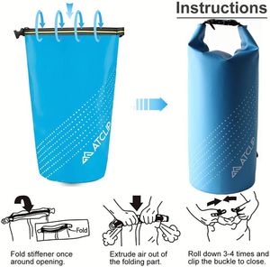 Bolsa Impermeable Ultraligera, Bolsa de Almacenamiento para Actividades al Aire Libre como Rafting, Canyoning, Natación y Deportes Acuáticos - Product Image 5