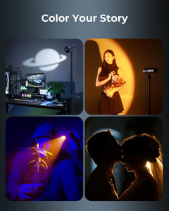 Pour SmallRig Portable 10W RF 10C LED lumière vidéo 4 couleurs Mini projecteur 96 TLCI 98 CRI pour les mariages et la vidéo en direct - Product Image 4