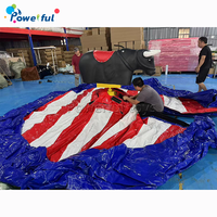 Machine de rodéo gonflable complète et souple, avec plusieurs fonctions, pour enfants/adultes, location pour fêtes