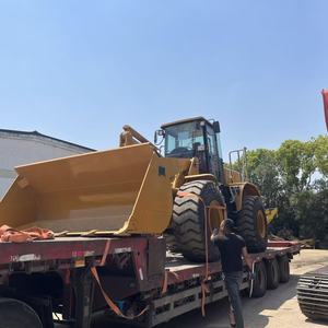 Used CAT966H 2022 Wheel Loader Cummins Engine 9 Ton Rated <b>Load</b> 75 KW Power Yellow Heavy Duty Construction Equipment - Product Image 4