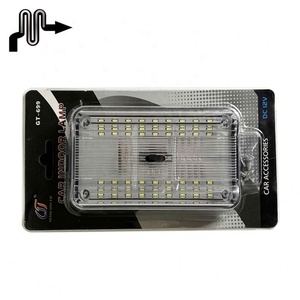 Luces de techo interiores de <span class=keywords><strong>coche</strong></span> 12V 36 <span class=keywords><strong>bombillas</strong></span> <span class=keywords><strong>LED</strong></span> techo de vehículo blanco lámpara de iluminación <span class=keywords><strong>LED</strong></span> luz de lectura de <span class=keywords><strong>coche</strong></span> con interruptor nuevo Dropshipping - Product Image 4