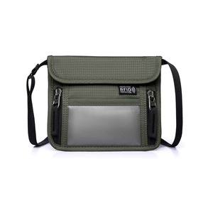 Bolso Bandolera Impermeable de Poliéster con Protección RFID y Cierre de Cremallera para Viajes en Todas las Estaciones para Hombre - Product Image 6