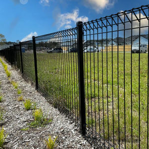 Clôture en fil de fer BRC Clôture à toit enroulé <span class=keywords><strong>Panneaux</strong></span> supérieurs pliants Clôture en fil de fer rigide Clôture soudée BRC/Clôture d'autoroute/Clôture paysagère - Product Image 6