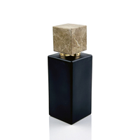 Emballage de parfum de luxe, capuchon de parfum en pierre véritable précieuse, Fea15, design personnalisé, forme ronde, carrée, irrégulière, capuchon de parfum en pierre