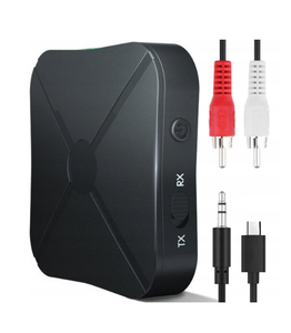 Receptor y <span class=keywords><strong>transmisor</strong></span> <span class=keywords><strong>de</strong></span> Audio y música estéreo, adaptador inalámbrico con RCA <span class=keywords><strong>de</strong></span> 5,0 MM, conector AUX para altavoz, <span class=keywords><strong>TV</strong></span>, coche y PC, KN321 Bt 3,5 - Product Image 4