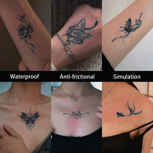 Tatuaje Temporal Impermeable y Resistente al Sudor, Semipermanente, Dura 2 Semanas, Realista, a Base de Hierbas, Anti-fricción, para Mano y <span class=keywords><strong>Brazo</strong></span> - Product Image 2
