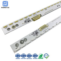 Maßgefertigte LED-TV-Hintergrundbeleuchtung Lichtleiste Aluminium-LED-PCBA-Platine für LCD-Monitor Displaybildschirm TV-Hintergrundbeleuchtungsmodul Ersatz