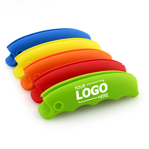Portador de mango de gel de sílice personalizado para bolsas de plástico, comestibles y compras-Agarre ergonómico, reutilizable y duradero - Product Image 1