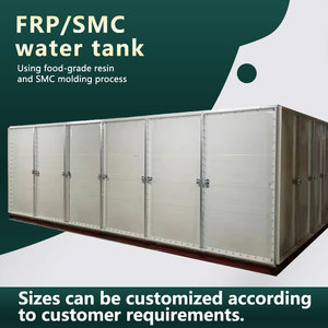 Tanque de Agua Cuadrado de Plástico Reforzado con Fibra de Vidrio de 20000L para <span class=keywords><strong>Reserva</strong></span> de Agua Comunitaria y Agrícola - Product Image 1