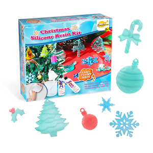 Molde de Silicona Personalizado para Resina, Kit de Molde para Posavasos Navideños, Diseña el Tuyo Propio - Product Image 1