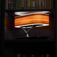 Lampes de table de nuit intelligentes pour la maison Lampe de bureau avec haut-parleur et chargeur sans fil pour téléphone Lampes de table avec haut-parleur Décoration intérieure