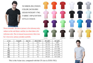 फैक्टरी 3 डी ओएम ब्रांड प्रिंट खाली कपास पुरुषों 100% टी-शर्ट के लिए सस्ते चुनाव खाली कस्टम शर्ट - Product Image 5