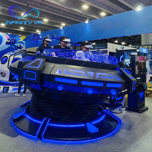 เครื่องจำลองเสมือนจริงแบบยูเอฟโอ VR 360สำหรับสวนสนุกเครื่องจำลองเสมือนจริงเครื่อง9D VR แบบผู้เล่น5คนสำหรับสวนสนุก - Product Image 6
