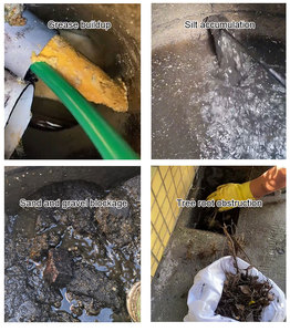 Nettoyeur et déboucheur de tuyaux à jet d'eau haute pression, tuyau de 30 m, adapté au nettoyage des égouts/canalisation - Product Image 5