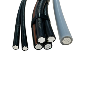 สายเคเบิลไฟฟ้าชนิดมัดรวมแบบแขวนอากาศมาตรฐาน AL ABC ขนาด 0.6/1kv 2x16mm 2x25mm  ชนิดเกลียว  ฉนวน XLPE  สายเคเบิล Abc, 2, 3 - Product Image 6