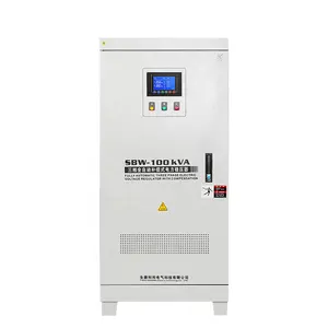 High Quality Sbw-z Series Three Phase 100kw 80kw 60kw Voltage Stabilizer Avr