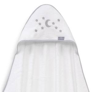 Mod. Luna Estrellas telo da bagno per bambini 100x100 grigio con stelle di bambù - Product Image 1