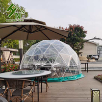 Tente de maison en toile avec porte en verre, igloo, livraison gratuite depuis l'allemagne