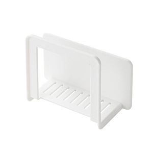 <b>Router</b> Wall Mount Storage <b>Box</b> White No Drilling Required 1 Layer Rectangle Office Organizer Wall Storage Bracket - Product Image 2
