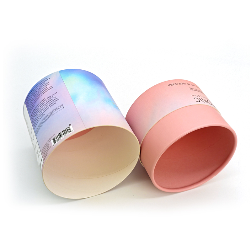 Custom Printing Eco Friendly Paper Tube Packaging for Cups Candle Paper Tube Packaging Boxes