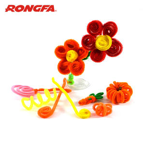 Limpadores de cachimbo, haste criativa única cor, 6mm x 12 polegadas x 25 pçs/saco para crianças, diy e artesanato - Product Image 5