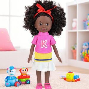 Muñeca Reborn Africana Negra de 10 Pulgadas, Muñeca de Vinilo, Muñeca de Simulación de Bebé, Muñeca Teñida a Mano, Venta al por Mayor - Product Image 1