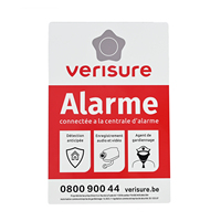 Plaque signalétique en métal d'avertissement de danger hautement inflammable, impression personnalisée de haute qualité sur aluminium, pour décoration murale