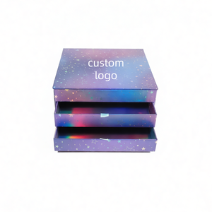 Boîtes de présentation à tiroirs multicouches en <span class=keywords><strong>carton</strong></span>, design personnalisable de haute qualité, emballages cadeaux multicouches, boîtes d'emballage - Product Image 1