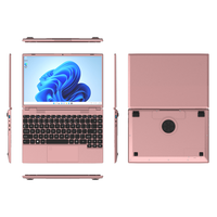 14 pouces 16 Go de RAM windows 11 Netbook Slim Rose Argent Ordinateur portable pas cher Nouveau 14 pouces Intel Celeron N5095 Ordinateur portable
