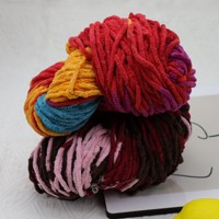 Hotsell Chenille Yarn for Blankets Soft Matte Velvet Baby Yarn Blanket Knitting and Crocheting Bulky Yarn