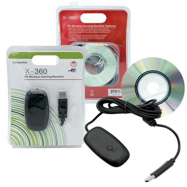 PC Wireless Gaming Receiver for XBOX360 Wireless Receiver for 360 Handle Receiver PC Acceptor