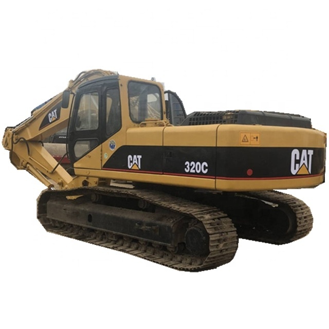 Бывший в употреблении японский гидравлический экскаватор CAT 320C