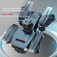 Drone pliable CT-B3 Pro HD avec double caméra 4K, longue portée, GPS + positionnement par flux optique 360. Évitement d'obstacles